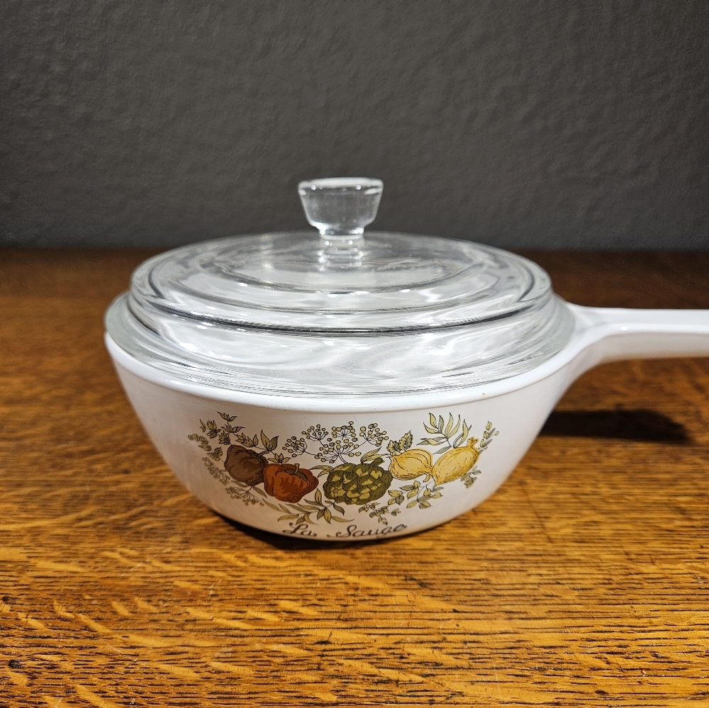 Corningware Spice of Life Saucepan and Lid 3 Piece Vintage - Picture 8 of 16